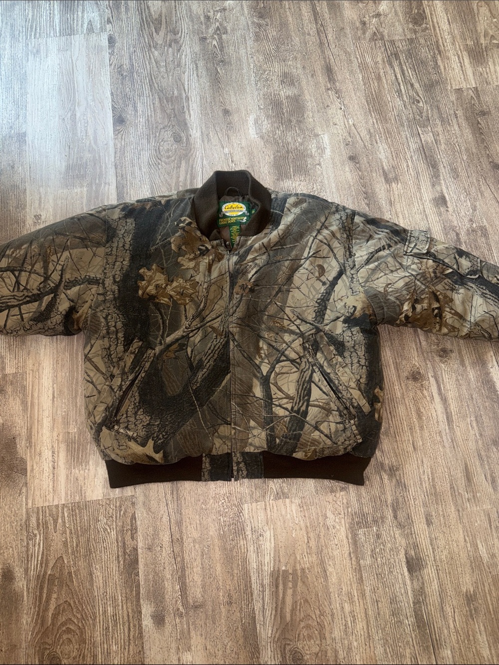 Cabela's Realtree Camouflage Brown & Black Insulated Jacket